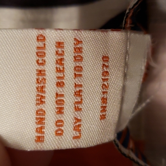 𝅺A. Calin by Flying Tomato Coral and Black Off Shoulder Bodysuit - Picture 12 of 12